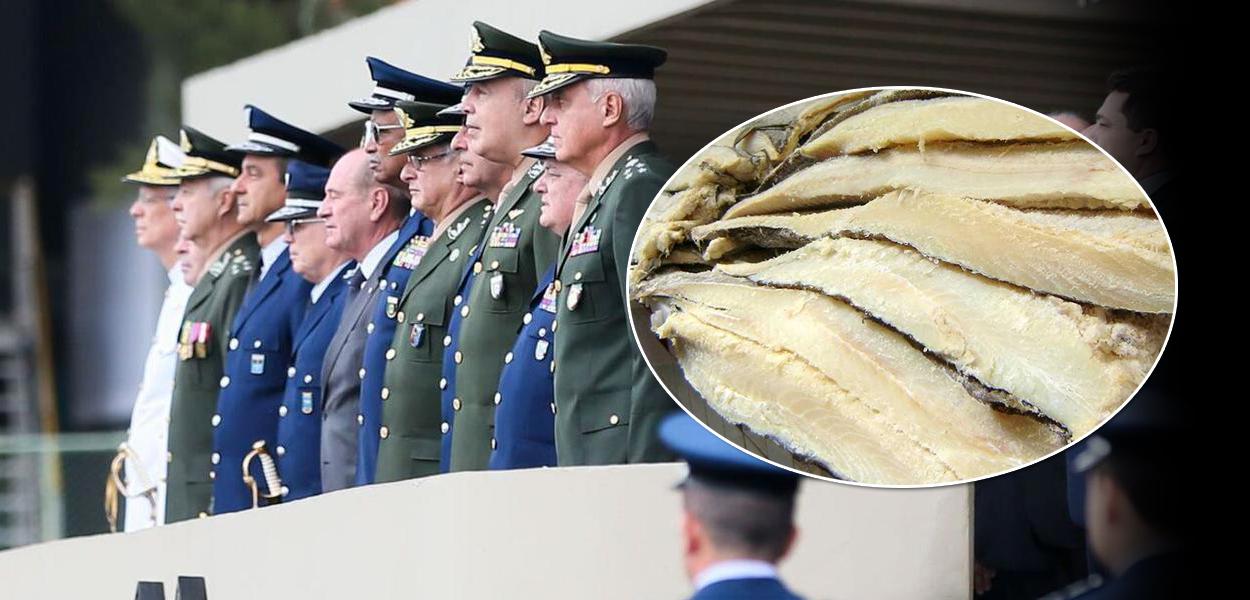 Forças Armadas compraram 140 mil quilos de bacalhau por até R$ 150 o quilo